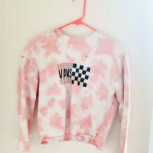 Vans TieDye Cropped Sweatshirt